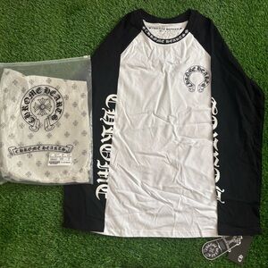 Chrome Hearts Black and White Long sleeve shirt